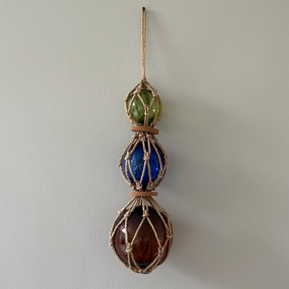 Jute Wrapped Glass Globes Decor - Picture 3 of 5